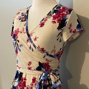 Kohls Floral Summer Spring Maxi Dress S Small